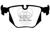 EBC 01-07 BMW M3 3.2 (E46) Redstuff Rear Brake Pads thumbnail 4