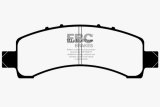 EBC 02 Cadillac Escalade 5.3 (Akebono rear caliper) Yellowstuff Rear Brake Pads thumbnail 7