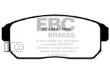 EBC 02-03 Infiniti G20 2.0 Redstuff Rear Brake Pads thumbnail 3
