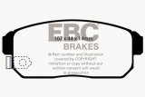 EBC 02-03 Infiniti G20 2.0 Redstuff Rear Brake Pads thumbnail 5