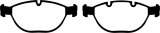 EBC 02-04 BMW X5 4.6 Ultimax2 Front Brake Pads thumbnail 6