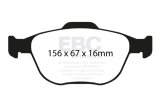 EBC 02-04 Ford Focus 2.0 SVT Greenstuff Front Brake Pads thumbnail 4