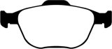 EBC 02-04 Ford Focus 2.0 SVT Yellowstuff Front Brake Pads thumbnail 1