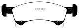 EBC 02-06 Ford Expedition 4.6 2WD Yellowstuff Front Brake Pads thumbnail 1