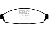 EBC 03+ Ford Crown Victoria 4.6 Greenstuff Front Brake Pads thumbnail 2