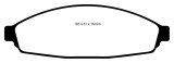 EBC 03+ Ford Crown Victoria 4.6 Redstuff Front Brake Pads thumbnail 1