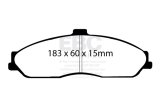 EBC 03-04 Cadillac XLR 4.6 Ultimax2 Front Brake Pads thumbnail 5