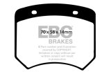 EBC 03-04 Morgan Aero 8 4.4 Redstuff Rear Brake Pads thumbnail 6