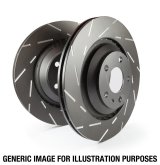 EBC 03-06 Jaguar XJR 4.2 Supercharged USR Slotted Rear Rotors thumbnail 3