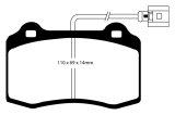 EBC 03-07 Volvo S60 2.5 Turbo R Greenstuff Rear Brake Pads thumbnail 1