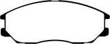 EBC 04-05 Hyundai XG 350 3.5 Redstuff Front Brake Pads thumbnail 1