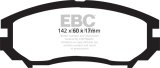 EBC 04-06 Hyundai Tiburon 2.7 6 speed Greenstuff Front Brake Pads thumbnail 2