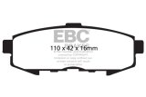 EBC 04-06 Mazda MPV 3.0 Ultimax2 Rear Brake Pads thumbnail 2