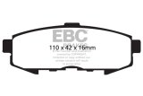 EBC 04-06 Mazda MPV 3.0 Ultimax2 Rear Brake Pads thumbnail 3