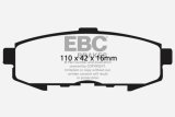 EBC 04-06 Mazda MPV 3.0 Ultimax2 Rear Brake Pads thumbnail 4