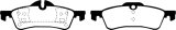 EBC 04-06 Mini Hardtop 1.6 Greenstuff Rear Brake Pads thumbnail 6