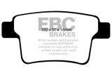 EBC 04-07 Ford Five Hundred 3.0 Ultimax2 Rear Brake Pads thumbnail 5