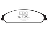 EBC 04-07 Ford Five Hundred 3.0 Yellowstuff Front Brake Pads thumbnail 4