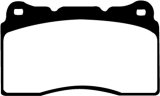 EBC 17-21 Honda Civic Type-R (FK8) Yellowstuff Front Brake Pads thumbnail 8