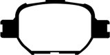 EBC 04-10 Scion TC 2.4 Greenstuff Front Brake Pads thumbnail 5