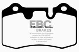 EBC 04-12 Aston Martin DB9 5.9 Redstuff Rear Brake Pads thumbnail 5