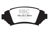 EBC 05 Buick Le Sabre (FWD) 3.8 (16in Wheels) Ultimax2 Front Brake Pads thumbnail 2
