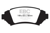 EBC 05 Buick Le Sabre (FWD) 3.8 (16in Wheels) Ultimax2 Front Brake Pads thumbnail 4
