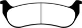 EBC 05-07 Chrysler Pacifica 3.5 Greenstuff Rear Brake Pads thumbnail 2