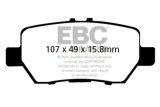 EBC 05-08 Acura RL 3.5 Ultimax2 Rear Brake Pads thumbnail 2