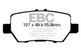 EBC 05-08 Acura RL 3.5 Ultimax2 Rear Brake Pads thumbnail 3