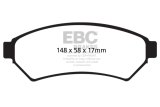 EBC 05-09 Buick Allure (Canada) 3.6 Ultimax2 Front Brake Pads thumbnail 3