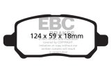 EBC 05-10 Chevrolet Cobalt 2.2 4 Lug Ultimax2 Front Brake Pads thumbnail 4