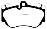EBC 05-10 Lamborghini Murcielago 6.5 (4 Pad set)(Cast Iron Rotors) Yellowstuff Front Brake Pads thumbnail 2
