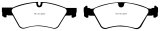 EBC 06 Mercedes-Benz E500 5.0 4-Matic Redstuff Front Brake Pads thumbnail 1