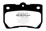 EBC 06-07 Lexus GS300 3.0 Greenstuff Rear Brake Pads thumbnail 3