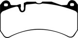 EBC 06-08 Ferrari 599 6.0 Redstuff Front Brake Pads thumbnail 7