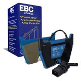 EBC 06-09 Audi RS4 4.2 (Cast Iron Rotors) Bluestuff Front Brake Pads thumbnail 3