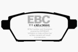 EBC 06-09 Ford Fusion 2.3 Greenstuff Rear Brake Pads thumbnail 3