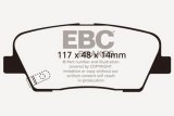 EBC 06-09 Hyundai Entourage 3.8 Yellowstuff Rear Brake Pads thumbnail 6