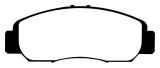 EBC 06-11 Acura CSX (Canada) 2.0 Redstuff Front Brake Pads thumbnail 1