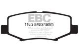 EBC 06-11 Dodge Nitro 3.7 Yellowstuff Rear Brake Pads thumbnail 5