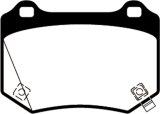 EBC 18+ Subaru WRX STI Redstuff Rear Brake Pads thumbnail 2