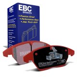 EBC 06-13 Audi A3 2.0 Turbo (Girling rear caliper) Redstuff Front Brake Pads thumbnail 2