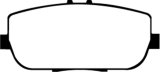 EBC 06-15 Mazda Miata MX5 2.0 Greenstuff Rear Brake Pads thumbnail 6