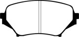 EBC 06-15 Mazda Miata MX5 2.0 Yellowstuff Front Brake Pads thumbnail 7