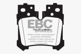EBC 07+ Lexus LS460 4.6 Greenstuff Rear Brake Pads thumbnail 4