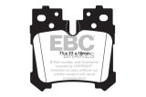 EBC 07+ Lexus LS460 4.6 Redstuff Rear Brake Pads thumbnail 7