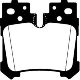 EBC 07+ Lexus LS460 4.6 Yellowstuff Rear Brake Pads thumbnail 1