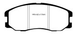 EBC 07-09 Chevrolet Equinox 3.4 Greenstuff Front Brake Pads thumbnail 1