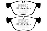 EBC 07-10 BMW X5 3.0 Redstuff Front Brake Pads thumbnail 5